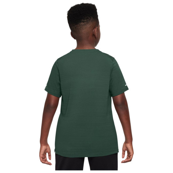 Nike Παιδική κοντομάνικη μπλούζα Dri-FIT Miler Nike Παιδική κοντομάνικη μπλούζα Dri-FIT Miler